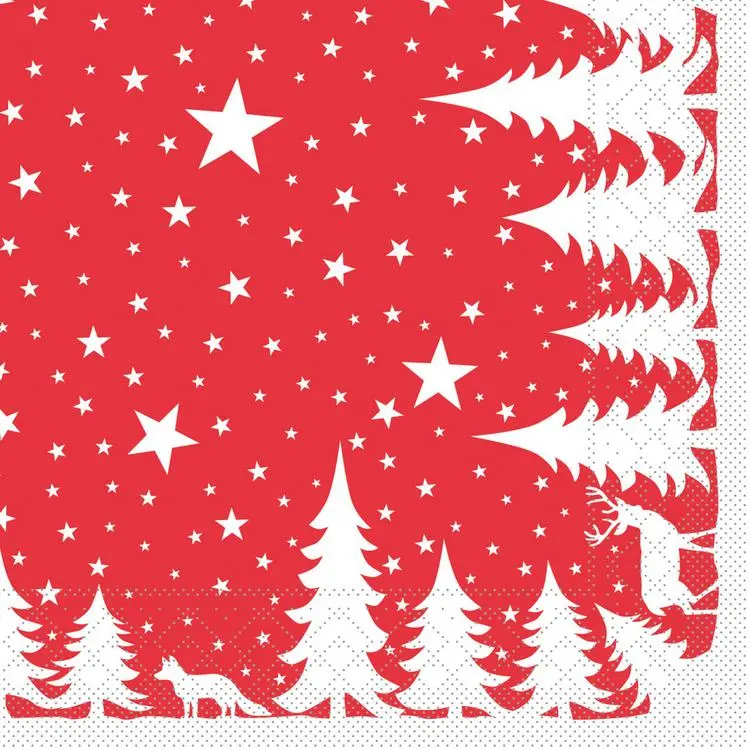 Motiv Servietten Tissue Mank 40 x 40cm 1/4 Falz 3-lagig mit verschiedenen Motiven