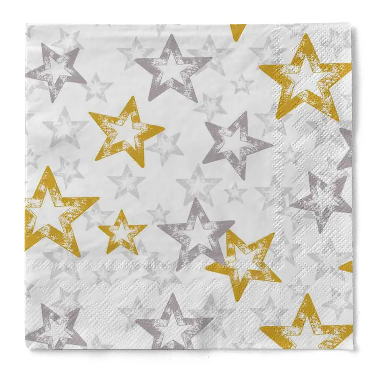 Motiv Servietten Tissue Mank 40 x 40cm 1/4 Falz 3-lagig mit verschiedenen Motiven