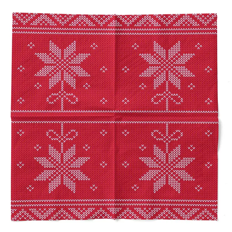 Motiv Servietten Tissue Mank 33 x 33 cm, 1/4 Falz mit verschiedenen Motiven