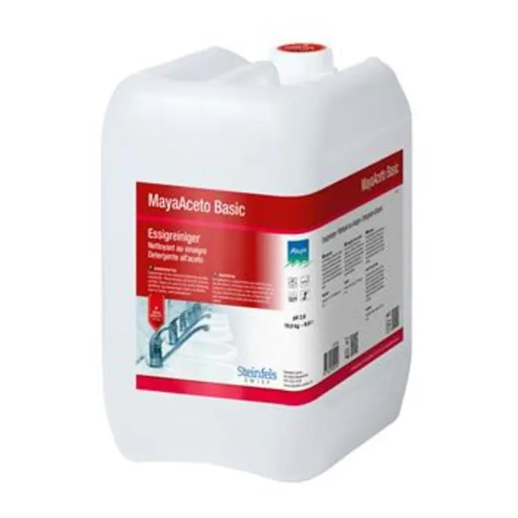 Essigreiniger MayaAceto für den Sanitär- und Küchenbereich, Kanister à 10 Liter