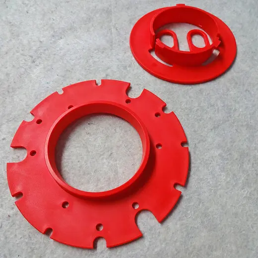 Center Lock duo red