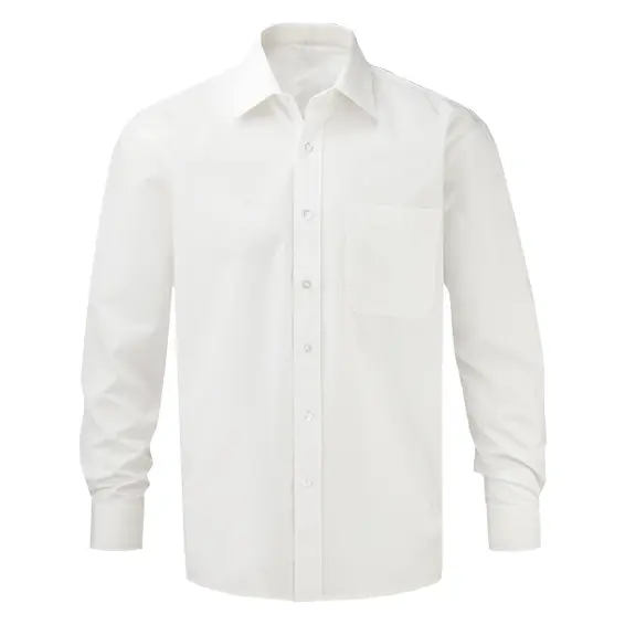 Camicia manica lunga 100%cot. 107g/m²