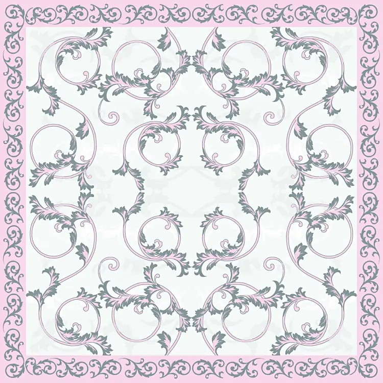 Tischdecke Michel (grau)Pack à 20 Stück80 x 80 cm 1/8-Falz Linclass