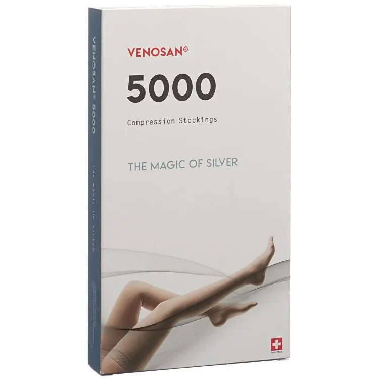 VENOSAN 5000 AD Ccl. 2 Grösse S/M/L/XL diverse Farben lang geschlossener Fuss