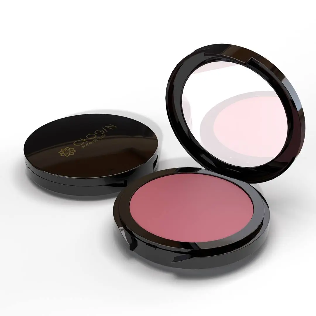 ‘Warm Shade’ Pressed Blush – Raspberry
