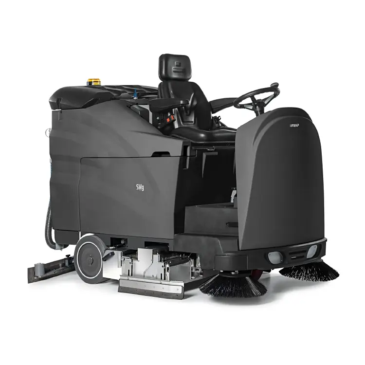 Scheuersaugmaschine Fimap SMg130 ohne Fegbürsten/Seitenbürsten, Batterie und Ladegerät