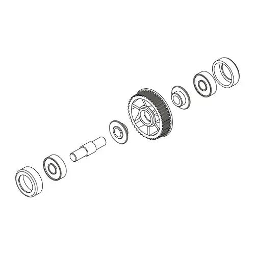 LS38 L-ion – No. 64 – DOUBLE PULLEY KIT