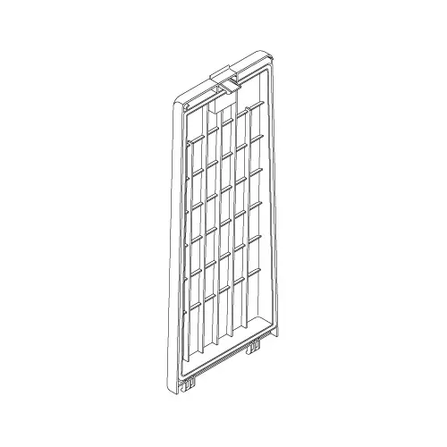 VALZER 5 Hepa – No. 1 – BAG HOUSING COVER WHITE