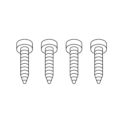 POWER BRUSH 380-450-500 RX – No. 57 – SCREW 3.9×13 TG (WRAPPING OF 20 PCS)