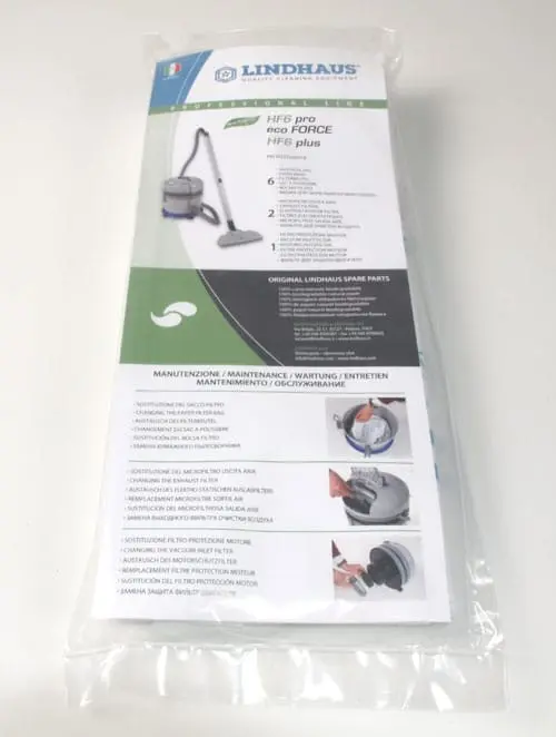 HF6 PAPER BAG (6 BAG + 2 MICROFILTER+1 MOTORFILTER)