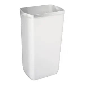 CESTINO CON SUPPORTO A MURO LT 23 BIANCO