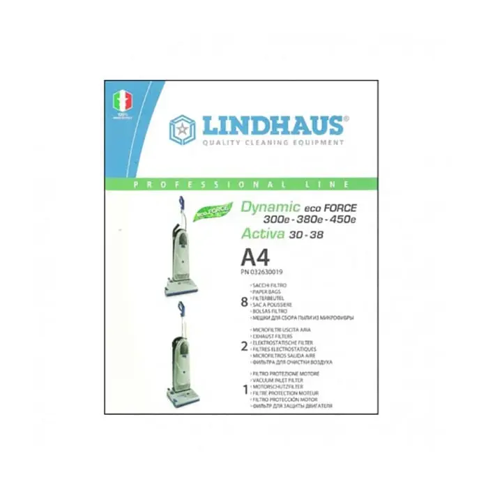 A4 BAG DYNAMIC (8 BAG+2 MICROFILTER+1 FILTRO MOTORE)