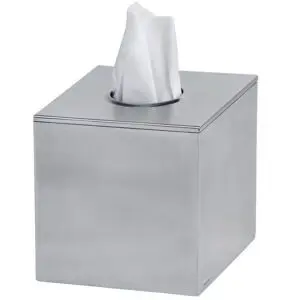 PORTA FAZZOLETTI KLEENEX IN ACCIAIO INOX