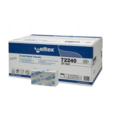 ASCIUGAMANI PIEGATI "Z" CELTEX PRIME