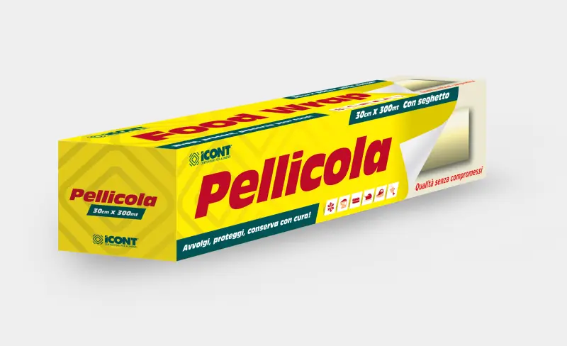 PELLICOLA PER ALIMENTI 450 MM X 300 M