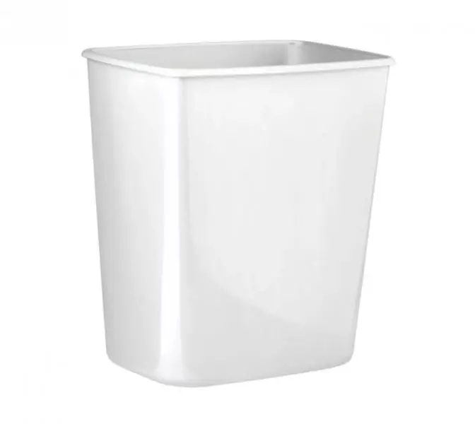 CESTINO PER BAGNO 8 LT BIANCO