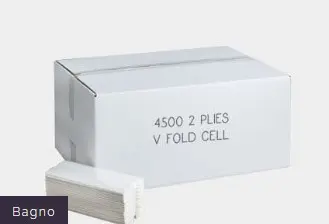 ASCIUGAMANI PIEGATI A V 2 VELI